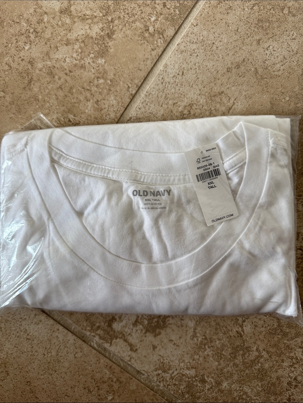 Old Navy White Men's Undershirt Crew Neck
